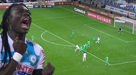 Ne yaptın öyle Gomis! İşte geceye damga vuran gol!