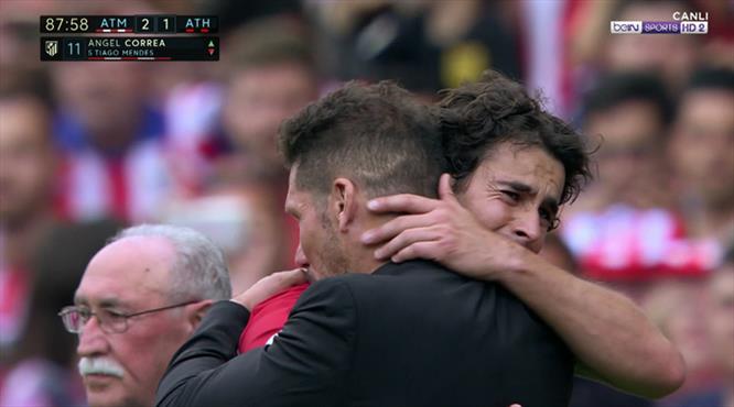 Vicente Calderon'a duygusal veda!