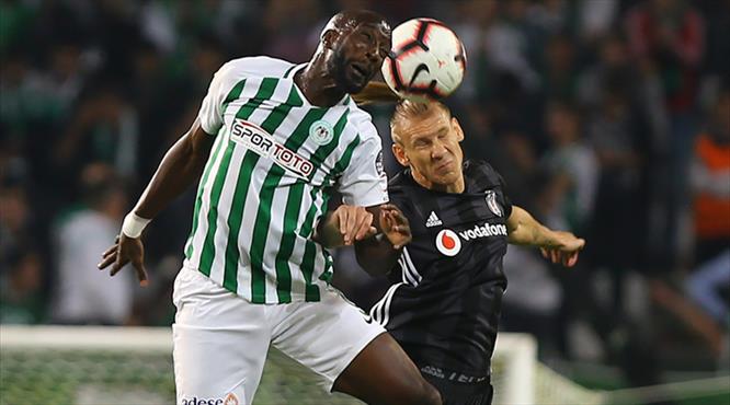 İşte Atiker Konyaspor - Beşiktaş maçının özeti