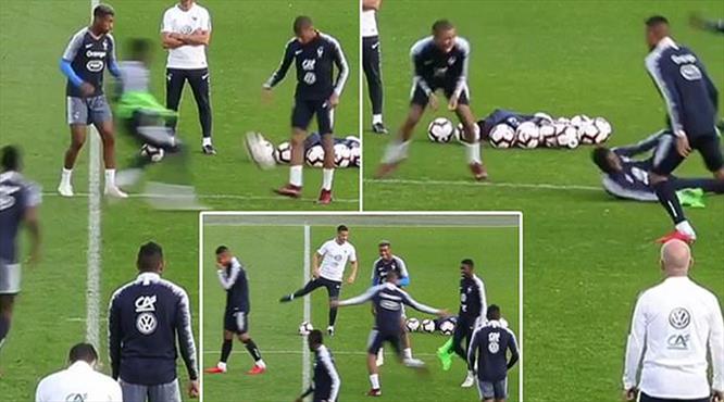 Mbappe'den Dembele'ye yılın çalımı