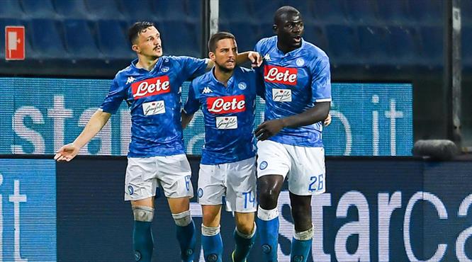 Napoli'nin geri dönüşünü yağmur da durduramadı! (ÖZET)