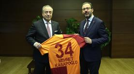 Bakan Kasapoğlu, Cengiz'i kabul etti
