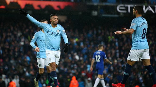 Manchester City Everton'a acımadı (ÖZET)