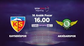 Kayserispor - Akhisarspor