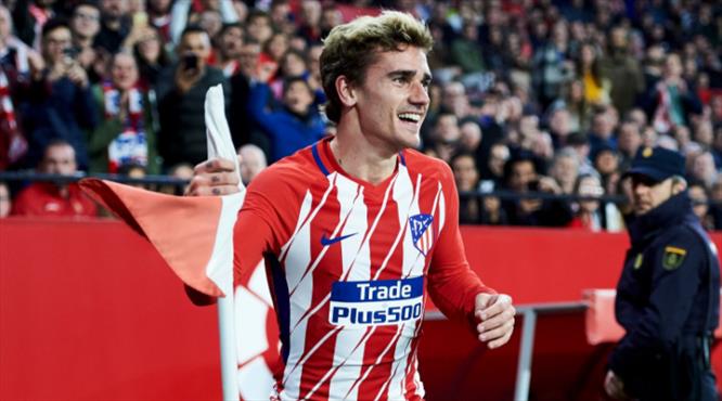 Atletico Madrid'den Sevilla'ya futbol dersi (ÖZET)