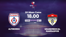 Altınordu - GM Manisaspor (CANLI)