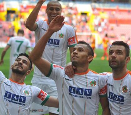 Kayserispor - Aytemiz Alanyaspor: 1-2 (ÖZET)