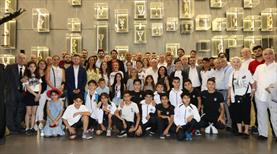 Beşiktaş'ta bayramlaşma töreni yapıldı