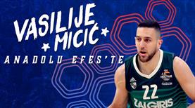 Anadolu Efes'e Sırp oyun kurucu