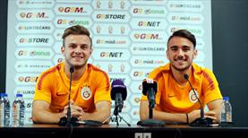 Aslan'ın Modric ve Griezmann'ı basın karşısında!