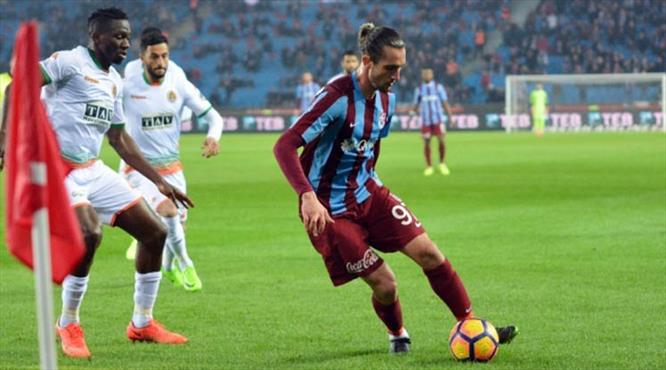 Trabzon ile Alanya 5. kez