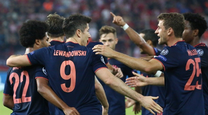 Bayern Münih Yunanistan'dan mutlu dönüyor! (ÖZET)