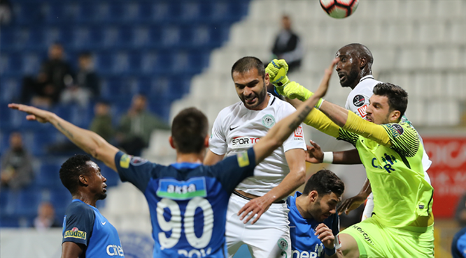 Kasımpaşa - Atiker Konyaspor: 1-1 (ÖZET)