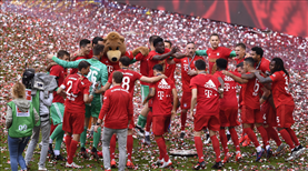 Bayern Münih şampiyonluğu böyle kutladı
