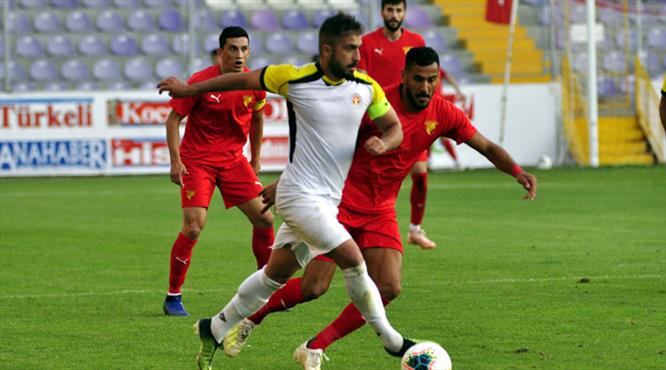 Göztepe'den galibiyetli prova