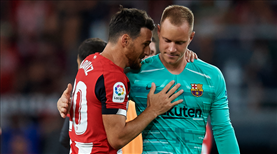Aduriz'den Barça'ya sevgilerle