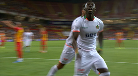 Alanyaspor'un 3 puanı Cisse'den