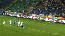 İşte penaltı anı ve gol