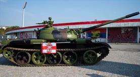 Maç öncesi şok hareket! Tank getirdiler