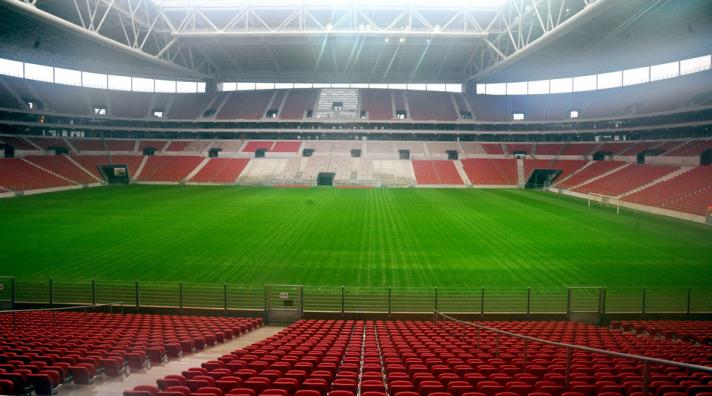 Ve İşte Galatasaray'ın yeni mabedi Türk Telekom Arena.
