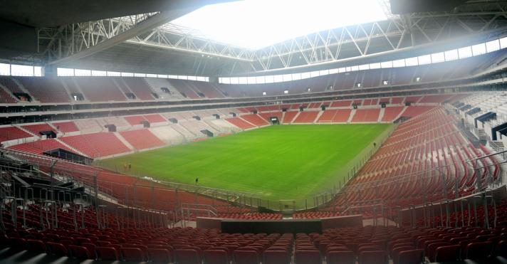 Ve İşte Galatasaray'ın yeni mabedi Türk Telekom Arena.