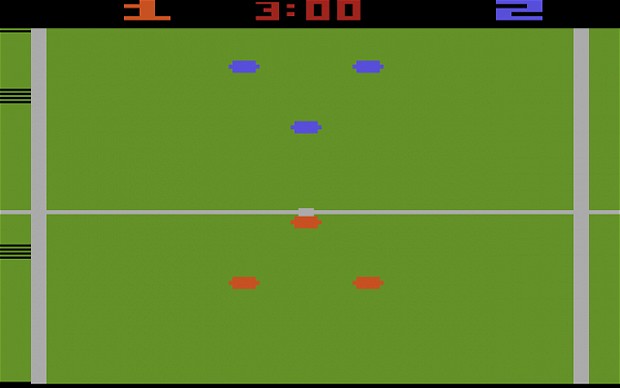Pele's Soccer (1981, Atari 2600)                        