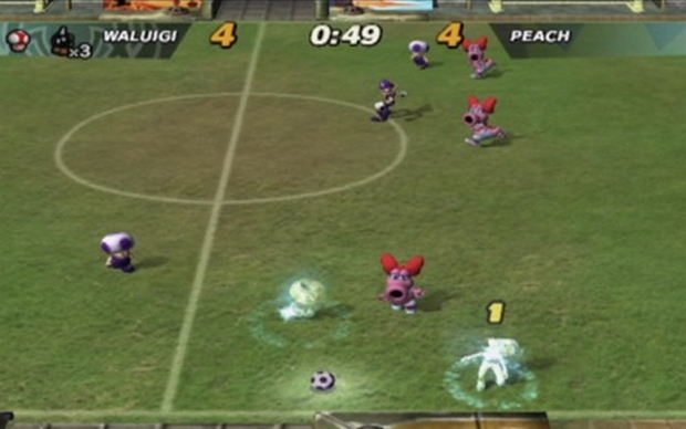 Super Mario Strikers (2005, Nintendo GameCube)       