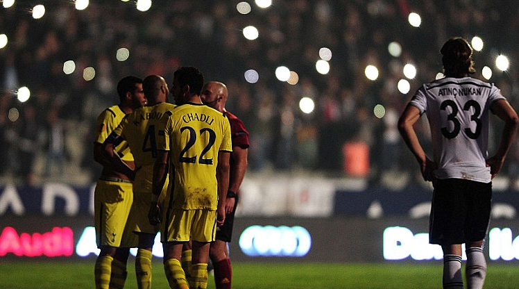 Beşiktaş 2014-2015 sezonunda Avrupa Ligi'nde grup aşamasında Tottenham'ı 1-0 mağlup etti. Beşiktaş 2014-2015 sezonunda Avrupa Ligi'nde grup aşamasında Tottenham'ı 1-0 mağlup etti.