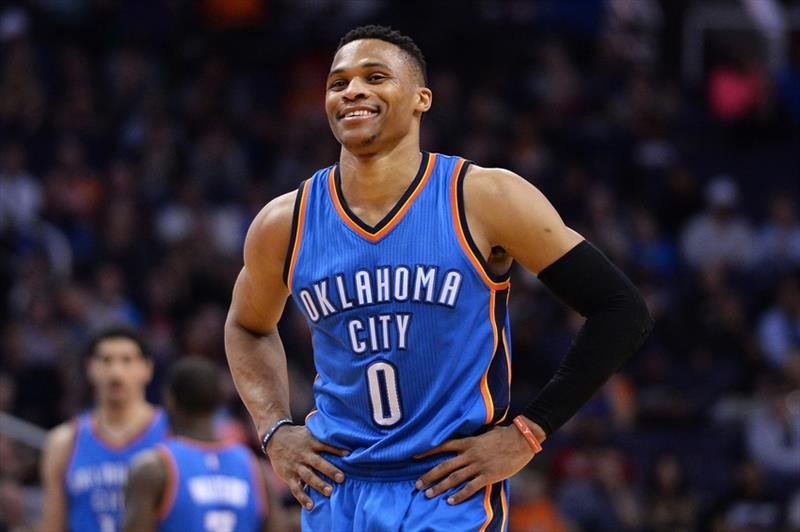 5. Russell Westbrook (Oklahoma City Thunder): 41,5 milyon 5. Russell Westbrook (Oklahoma City Thunder): 41,5 milyon
