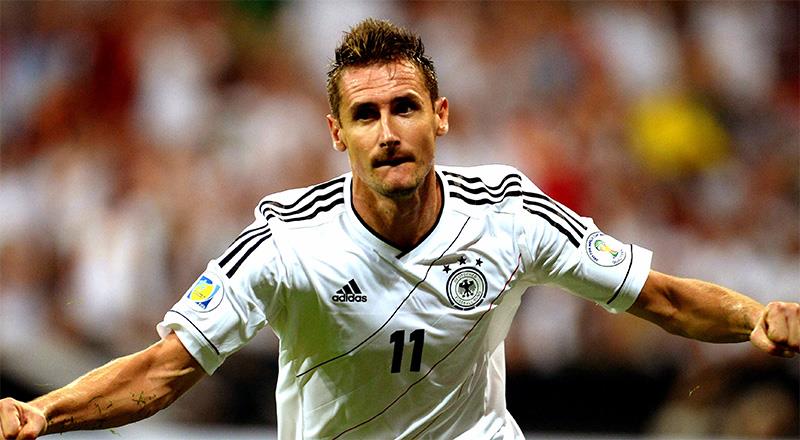 Miroslav Klose | Almanya | 16 | Katıldığı kupalar: 2002, 2006, 2010, 2014