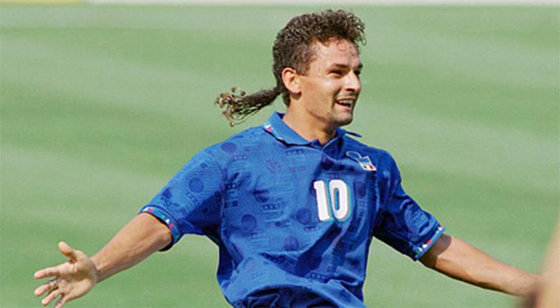 Roberto Baggio | İtalya | 9 | Katıldığı kupalar: 1990, 1994, 1998