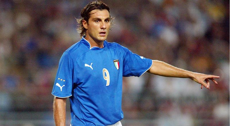 Christian Vieri | İtalya | 9 | Katıldığı kupalar: 1998, 2002