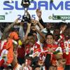 Eski Galatasaraylı Zapata finale damga vurdu
