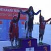 U 14-16 K1 Kayak Ligi yarışmalarında kürsü AKUT'un