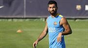 Barcelona'nın yıldızı milli oyuncu Arda Turan antrenmanda sakatlandı