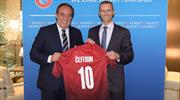 TFF'den UEFA'ya ziyaret