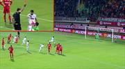 Kırmızı kart, penaltı ve gol!