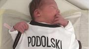 Podolski'nin babalık sevinci