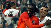 İki yıldızdan renkli görüntüler! Vodafone Park'ta gözler onların üzerindeydi!
