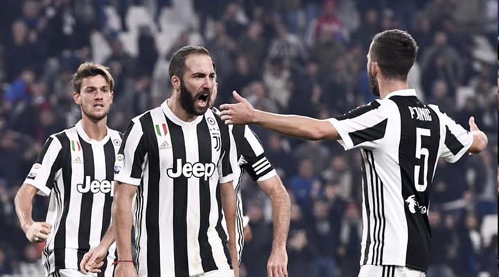 Juve yıldızlarıyla şov yaptı!