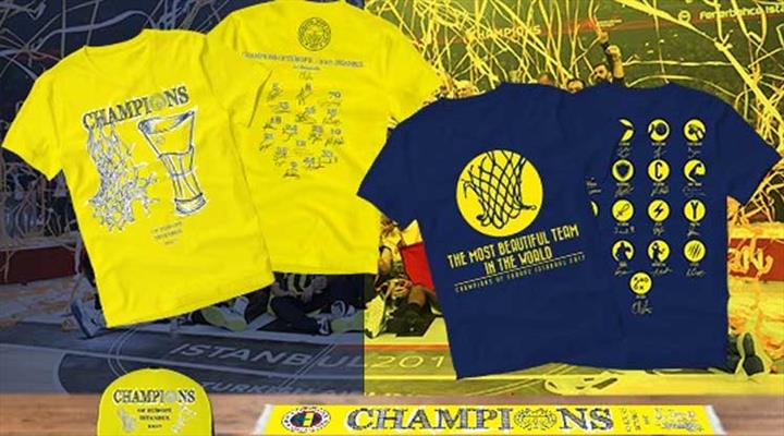 Fenerbahçe'den şampiyonluk koleksiyonu