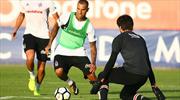 Kartal taktik çalıştı