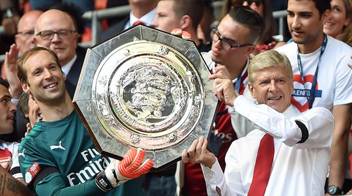 Community Shield'da zafer Arsenal'in!