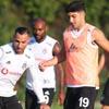 Beşiktaş pas çalıştı