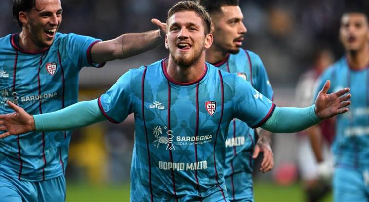 Semih Kılıçsoy, Cagliari'yi muazzam golle 3 puana taşıdı!