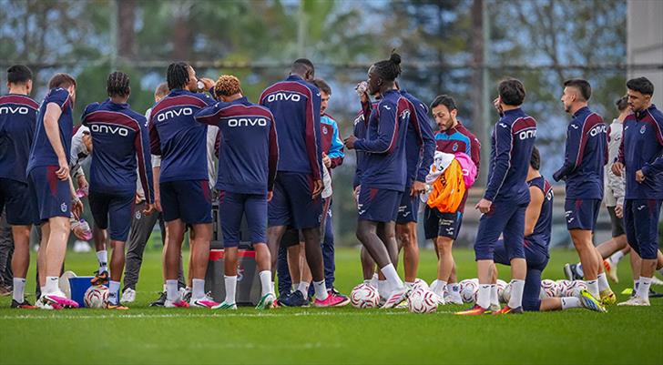 Trabzonspor, Samsunspor maçı hazırlıklarına devam etti