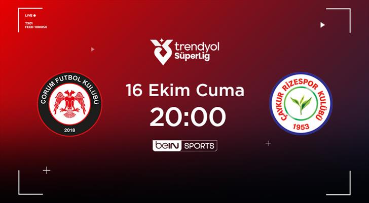 Arca Çorum FK - Çaykur Rizespor