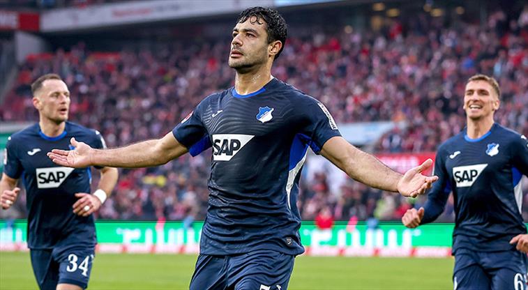 Ozan Kabak yine attı! Hoffenheim deplasmanda puanı kaptı