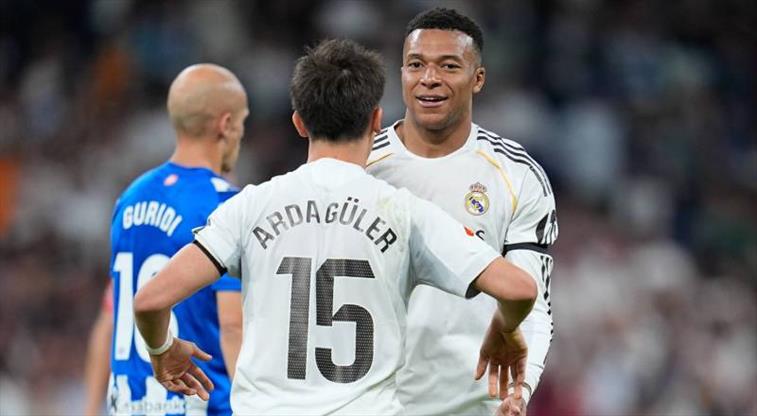 Real Madrid'de Arda Güler - Kylian Mbappe işbirliği devam ediyor!