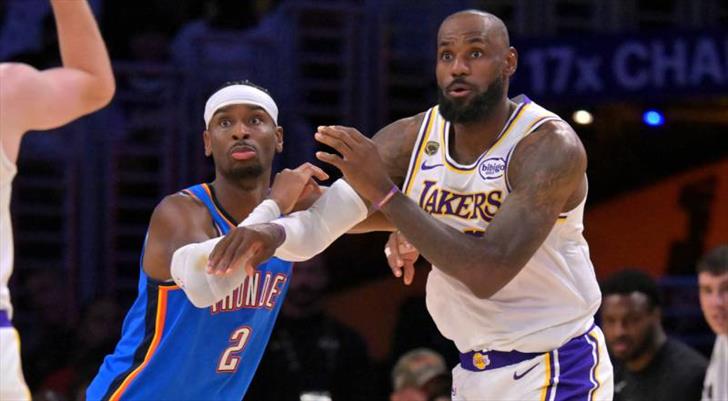 Thunder, Lakers karşısında durumu 3-0 yaptı